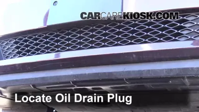 2013 Kia Optima LX 2.4L 4 Cyl. Aceite Cambiar aceite y filtro de aceite